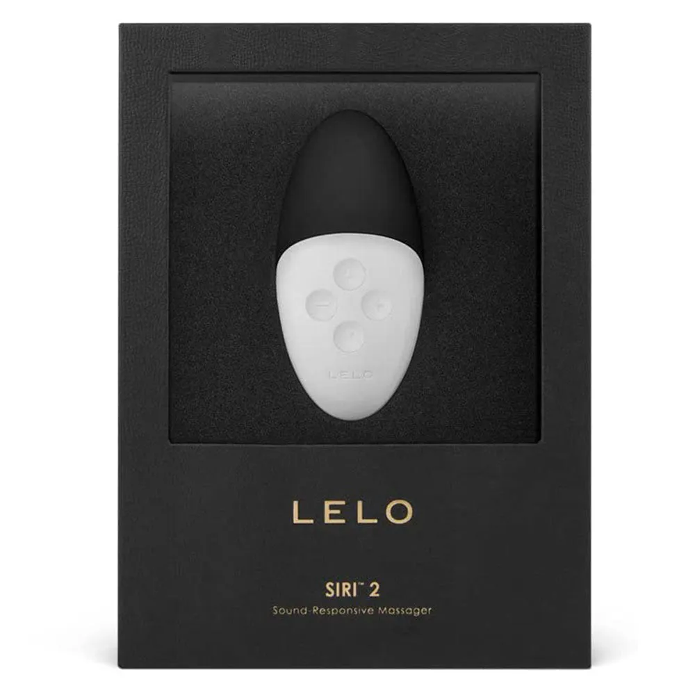 Lelo Siri 2 Sound-Responsive Clitoral Massager Black