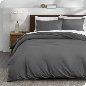 Organic Cotton Jersey Duvet Cover Set