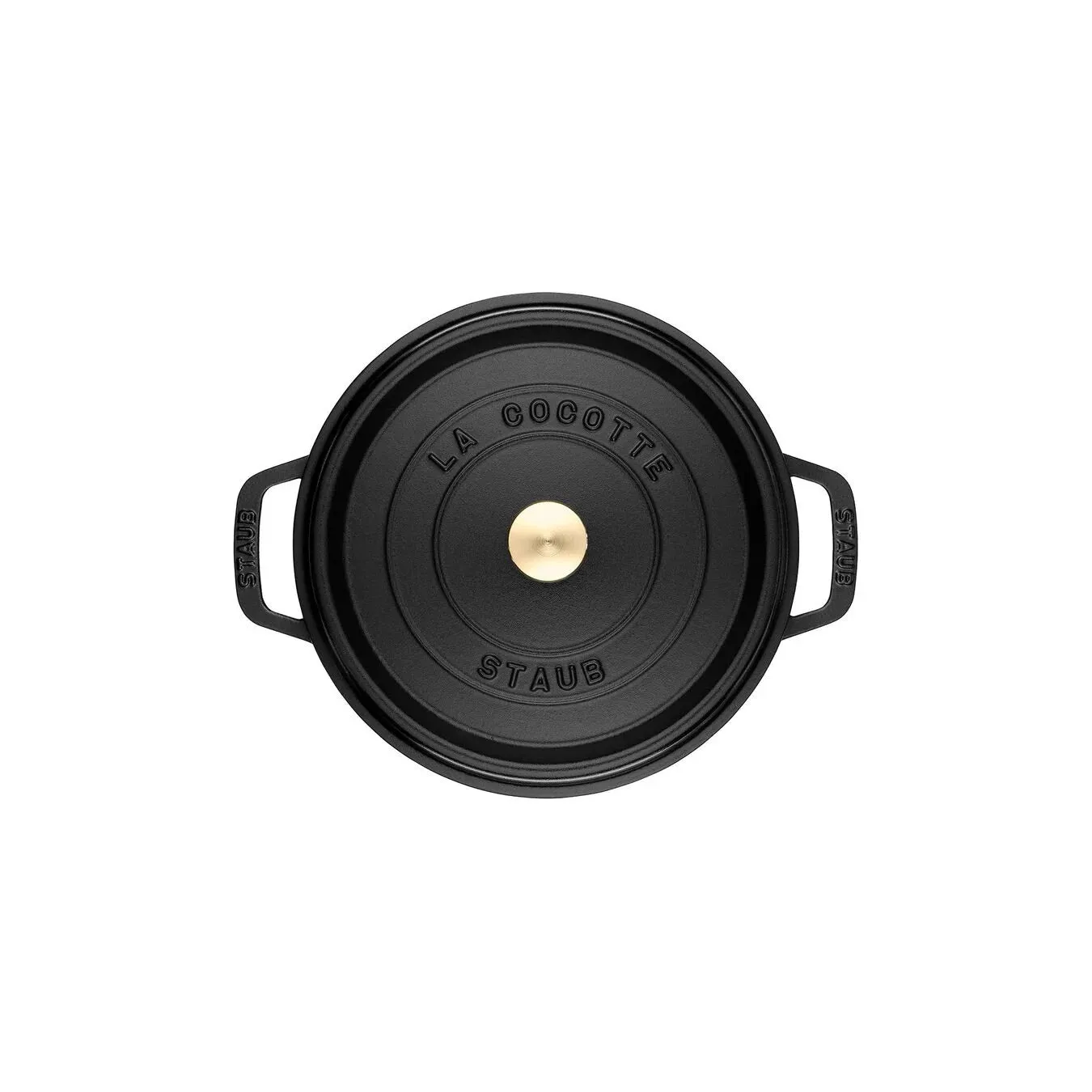 Staub 7 QT Cocotte - Black