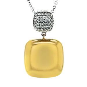 ZP1136 Pendant in 14k Gold with Diamonds